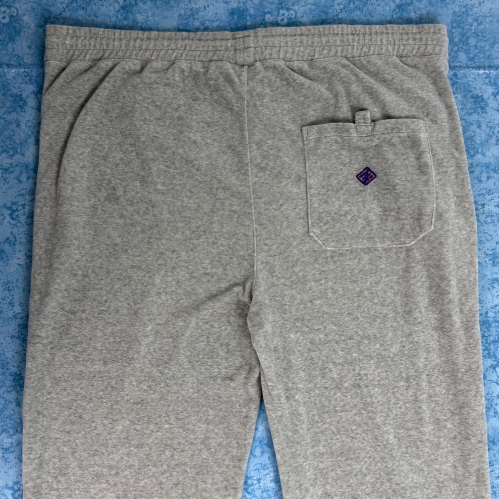 Enyce Mens Baggy Sweatpants Zipper Joggers XL Y2K Side Stripe White Red Blue - Picture 10 of 12
